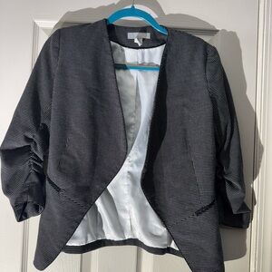 H&M Black and White Blazer